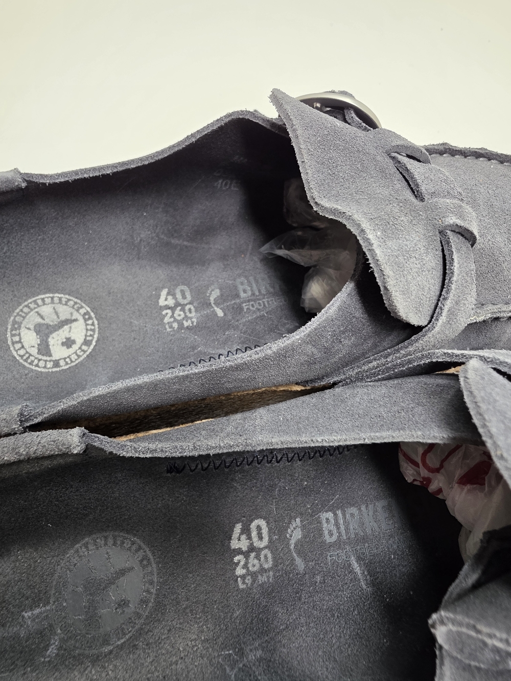 Birkenstock Buckley Suede Leather Clog Black Suede shoe - Size 40 - Picture 4 of 13